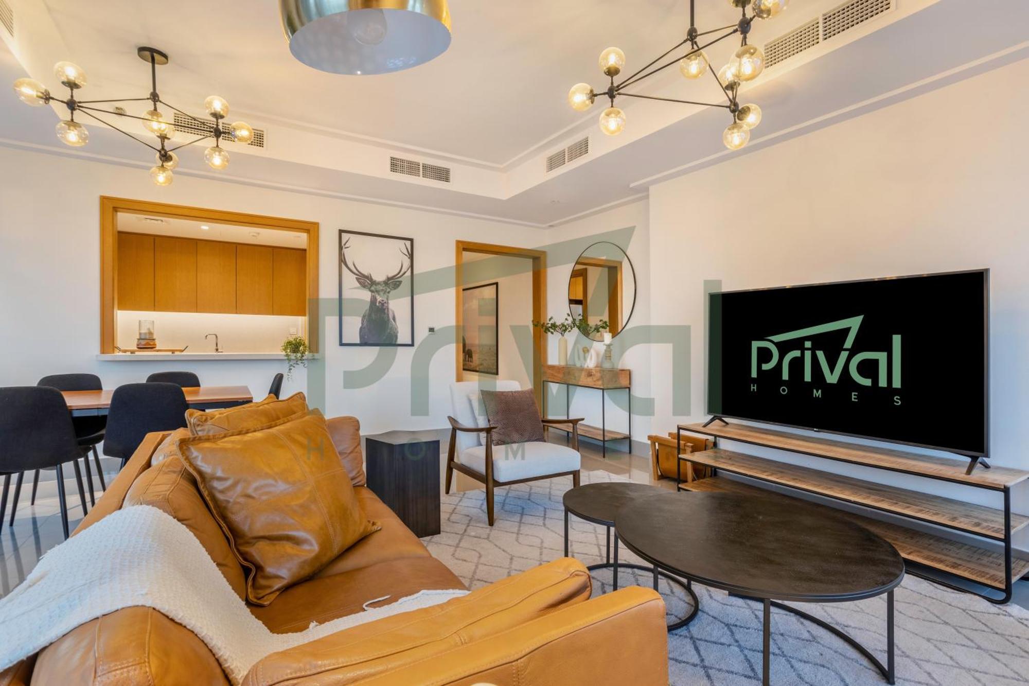 Stunning 2br Burj Khalifa & Fountain View High Flr Appartement Dubai