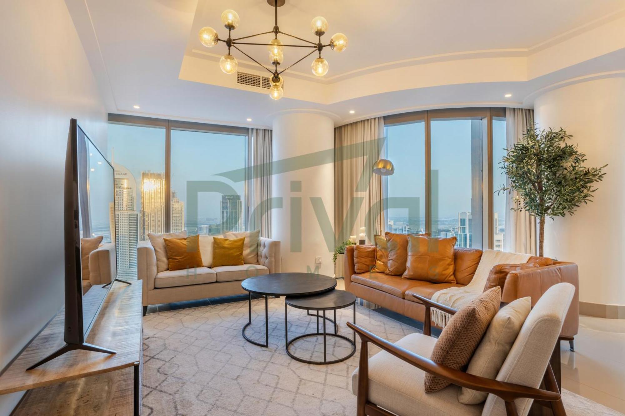 Appartement Stunning 2br Burj Khalifa & Fountain View High Flr